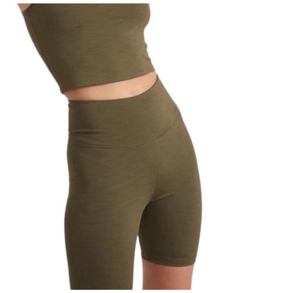 NWT Marine Layer Studio Bike Short In Olive Size XS